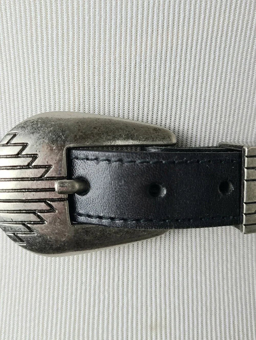 Wilsons American Bridle Animal Concho Genuine Leather Vintage Belt
